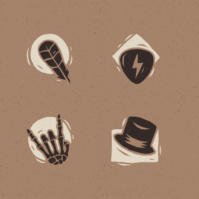 Zac Brown Band Icons
