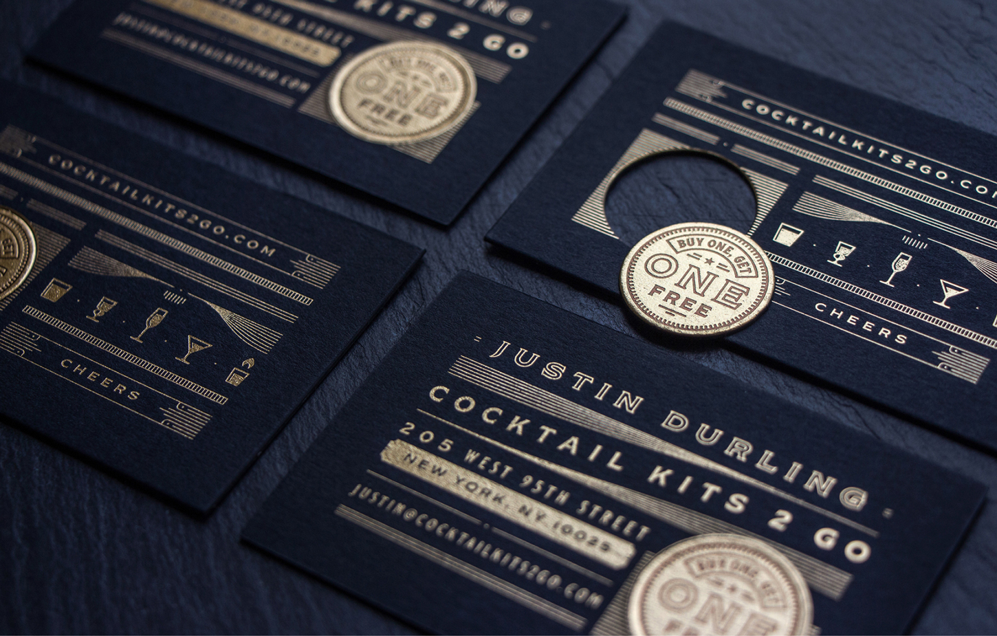 Cocktail Kits Business Cards