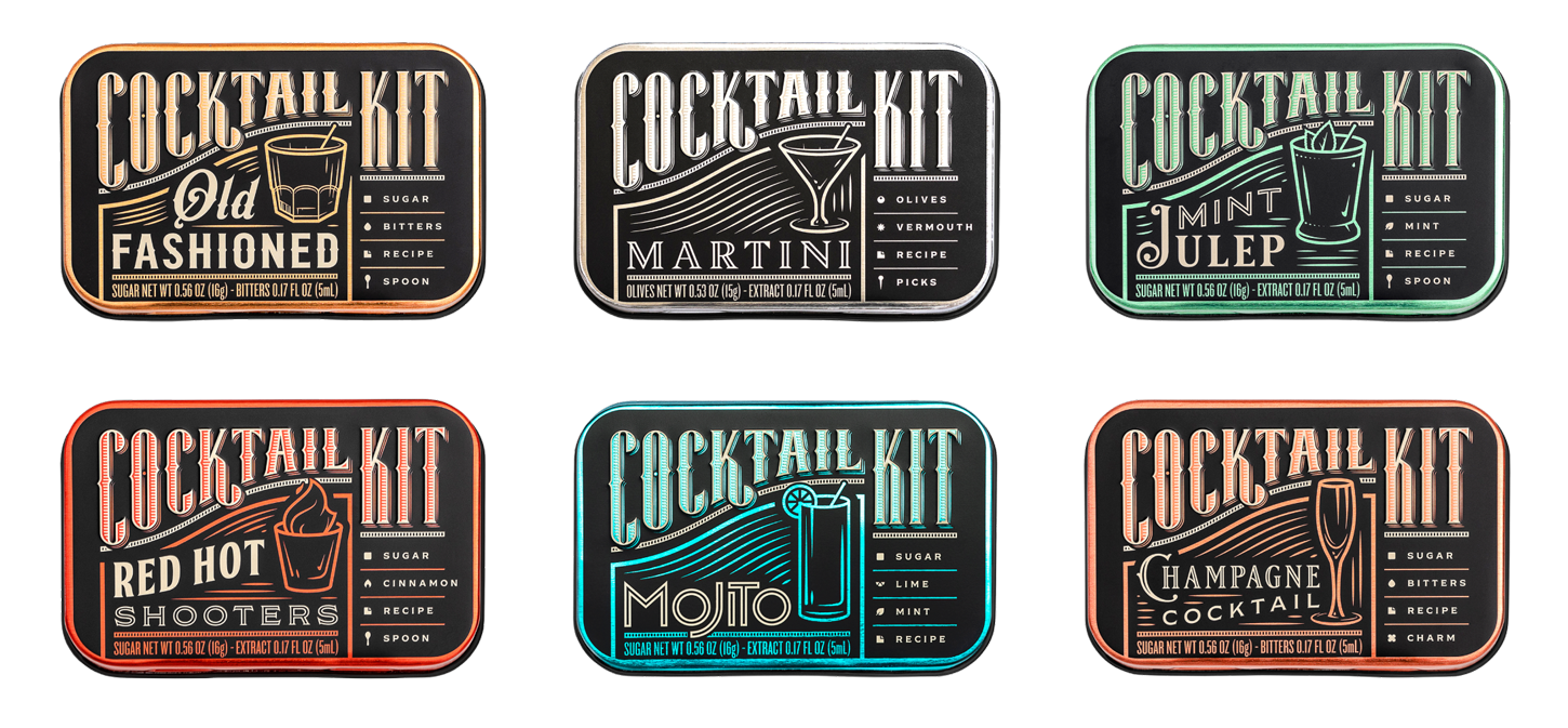 6 Cocktail Kits