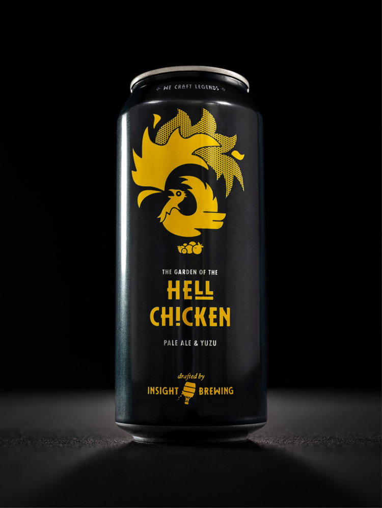 Hell Chicken Beer Can