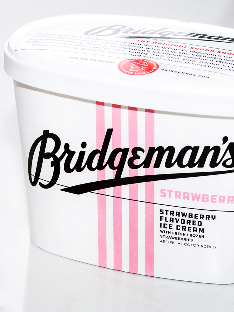 Strawberry Ice Cream Tub