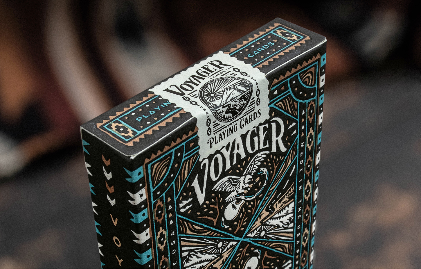 Close up of Deck of Cards